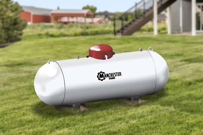 500 Gallon Above Ground Propane Tank - ASME/DOT